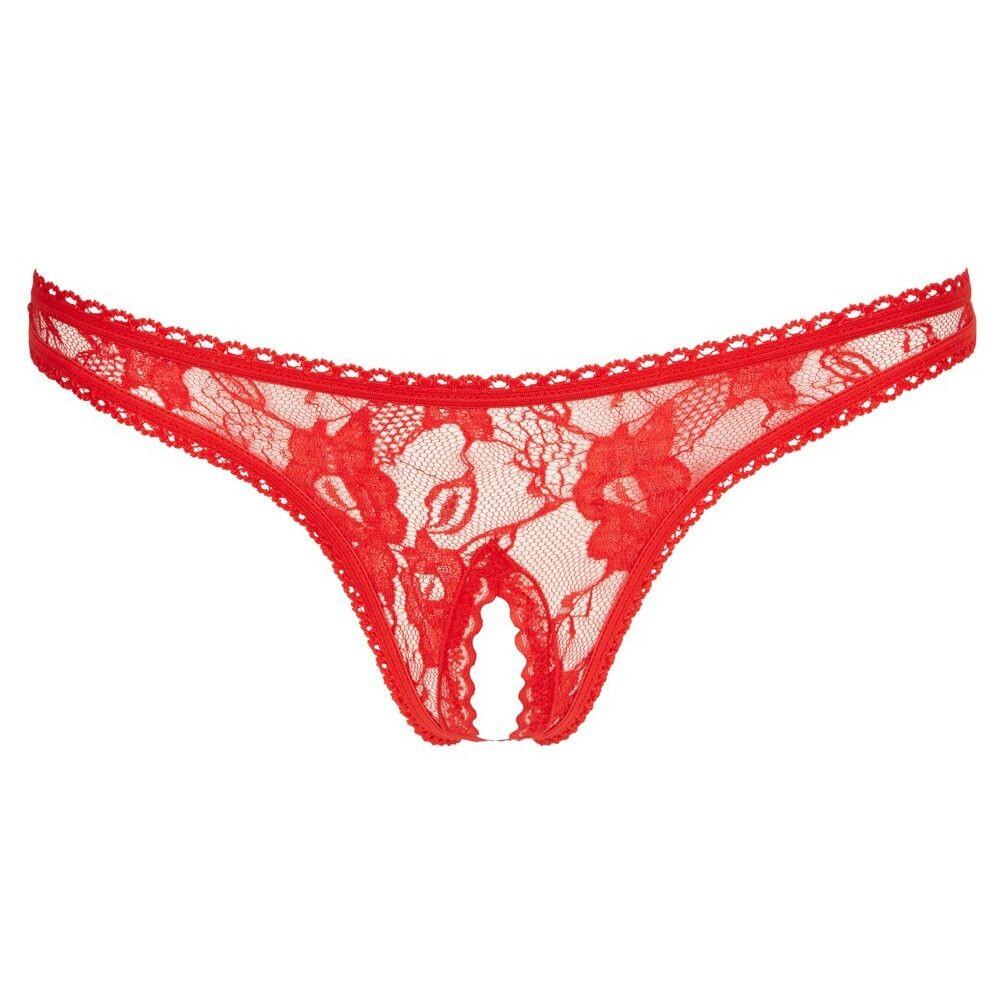 Perizoma Sexy Shiny Rosso thumbnail 5