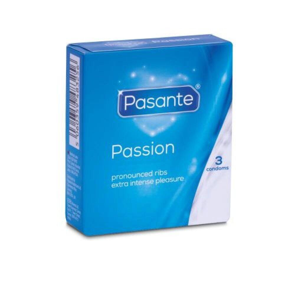 Preservativi Stimolanti Pasante Ribbed Passion