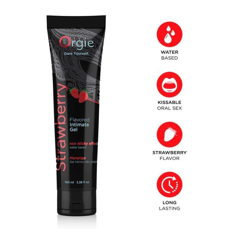 Lubrificante Vaginale Fragola Flavor thumbnail 3