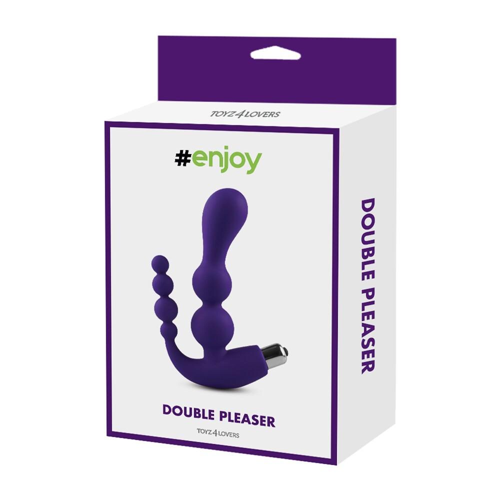 Plug vibrante Double pleaser  thumbnail 5