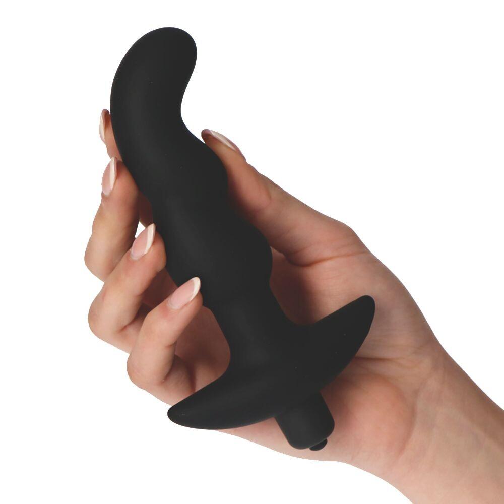 Vibratore anale Black twist 