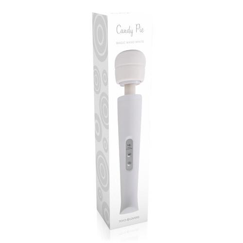 Massaggiatore candy pie wand white thumbnail 5