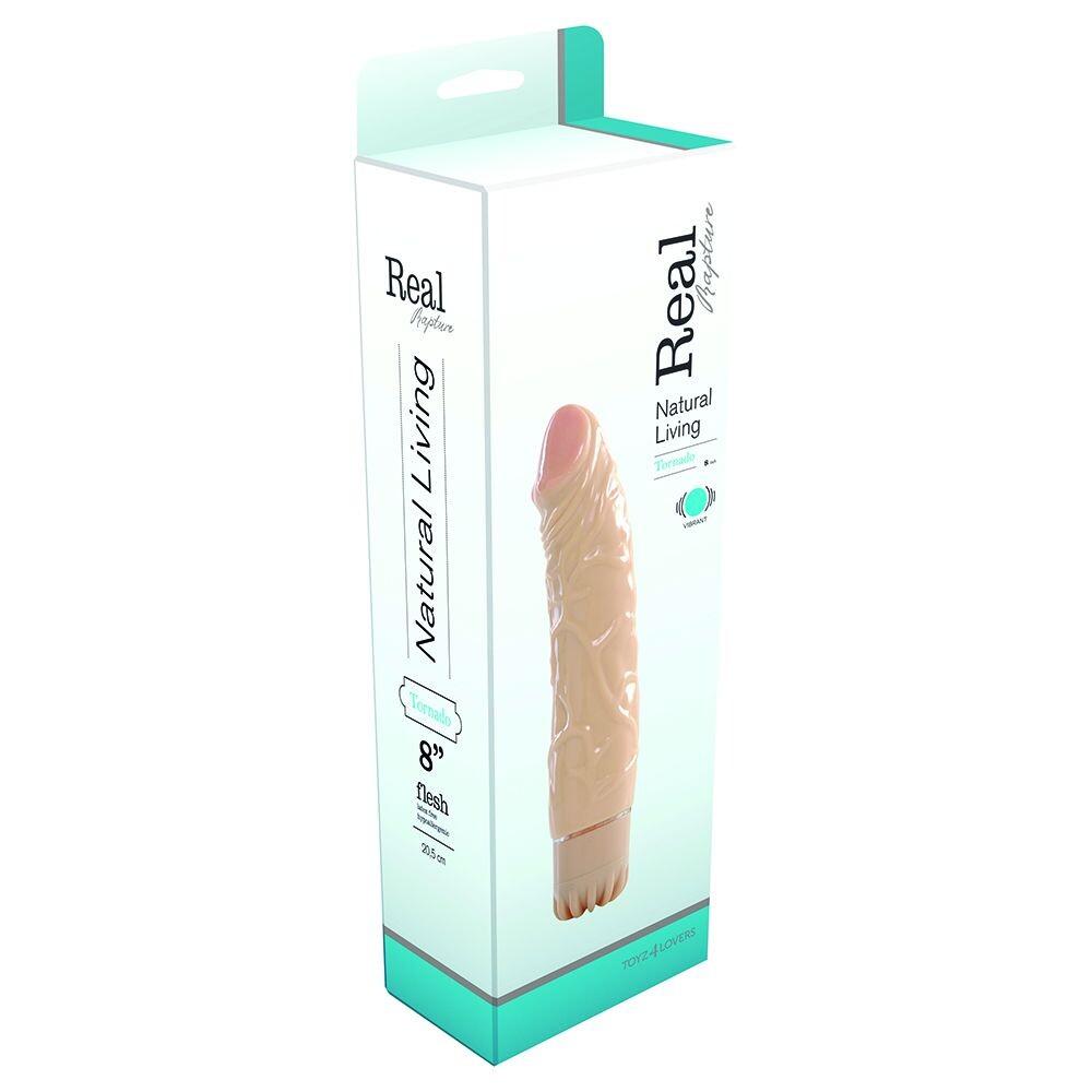 Vibratore Realistico Tornado 20,5 cm thumbnail 2