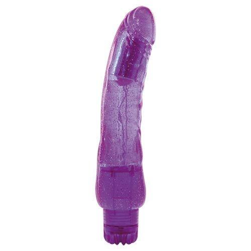 Vibratore Realistico Bright Glitter 24,5 cm thumbnail 2