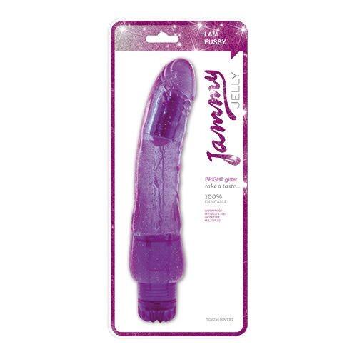 Vibratore Realistico Bright Glitter 24,5 cm thumbnail 3