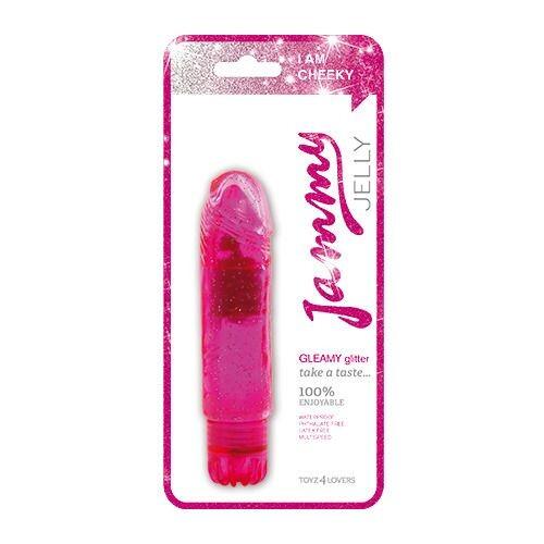 Vibratore Realistico Gleamy Glitter 13,5 cm thumbnail 3