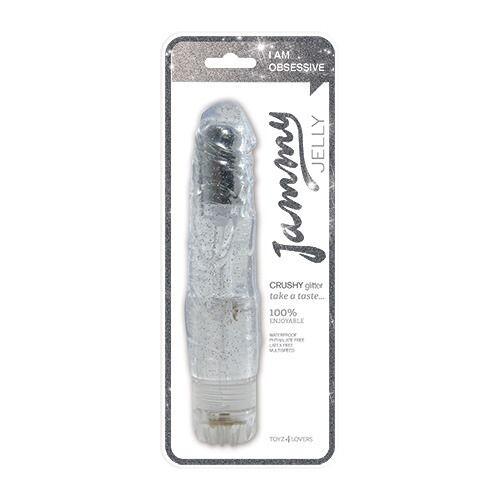 Vibratore Realistico Crushy Glitter 19 cm thumbnail 3