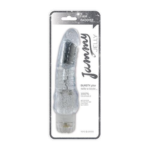 Vibratore Realistico Bursty Glitter 20 cm thumbnail 2