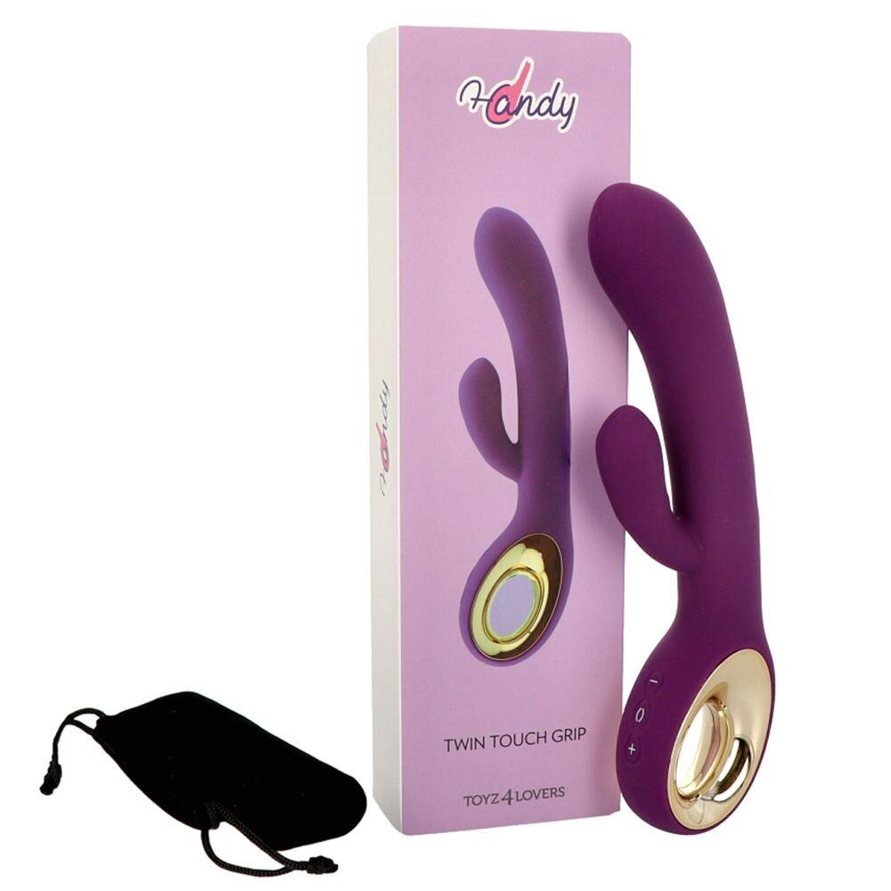 Vibratore Rabbit Twin Touch thumbnail 5
