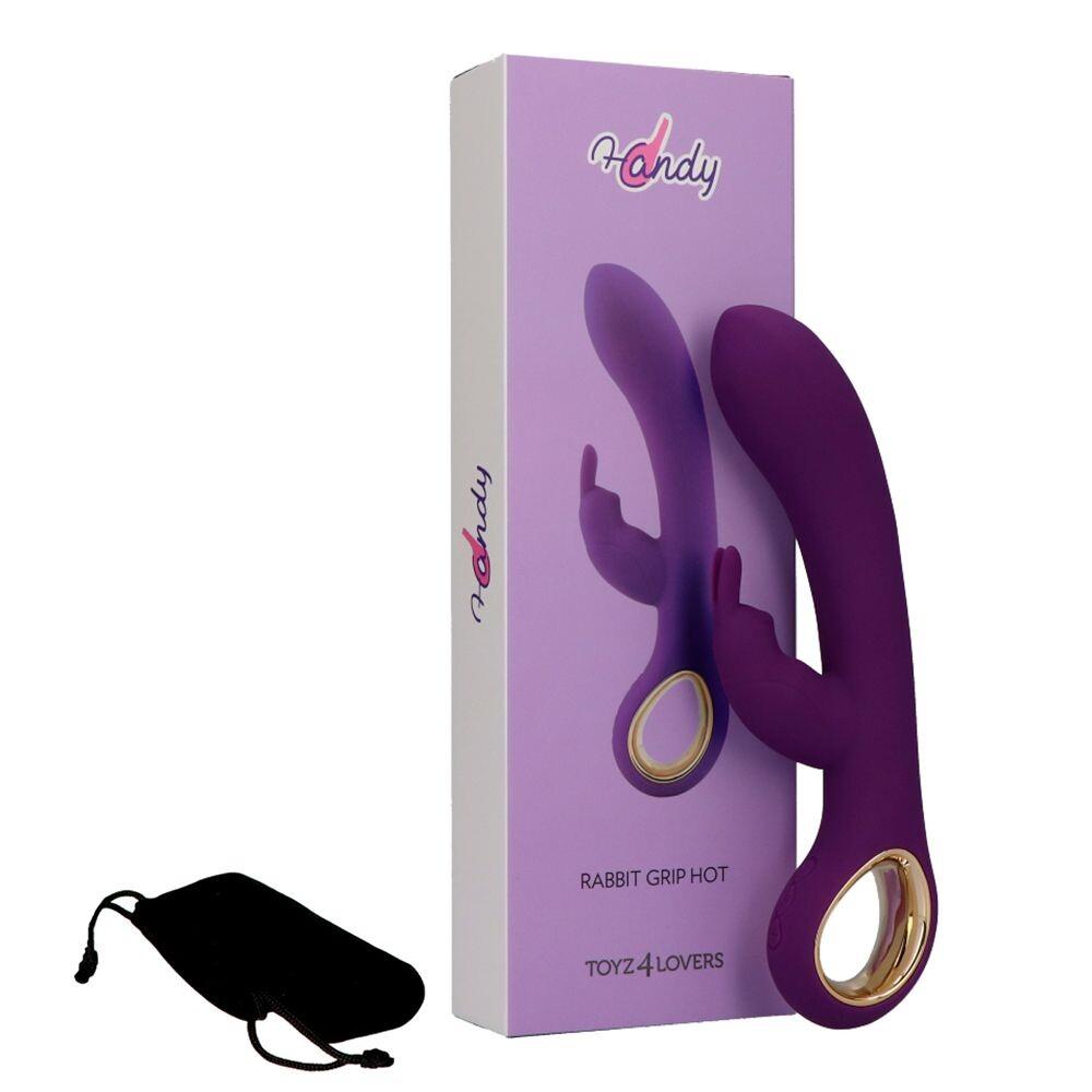 Vibratore Rabbit Grip Hot thumbnail 5