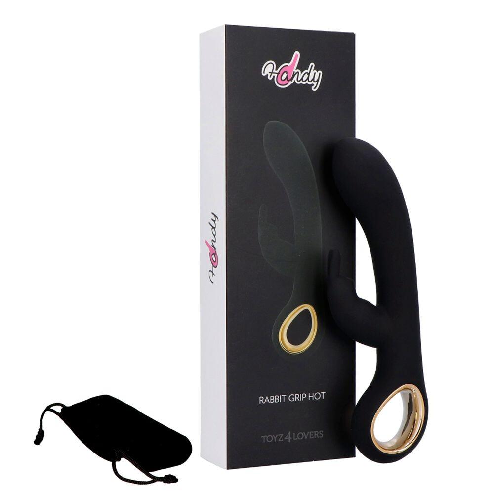 Vibratore Rabbit Grip Hot thumbnail 6