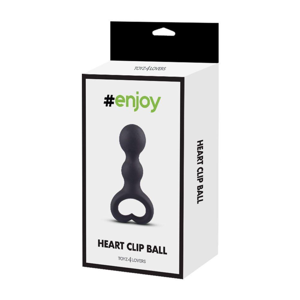 Plug Anale Heart Clip Ball thumbnail 6