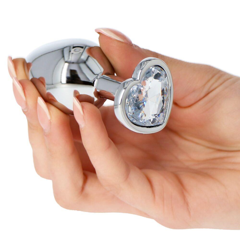 Plug Anale Heart Ø 3,2 cm