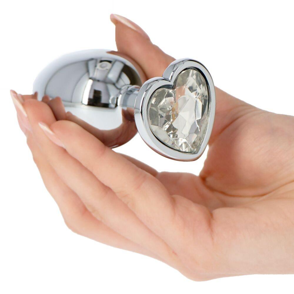Plug Anale Heart Ø 4,4 cm