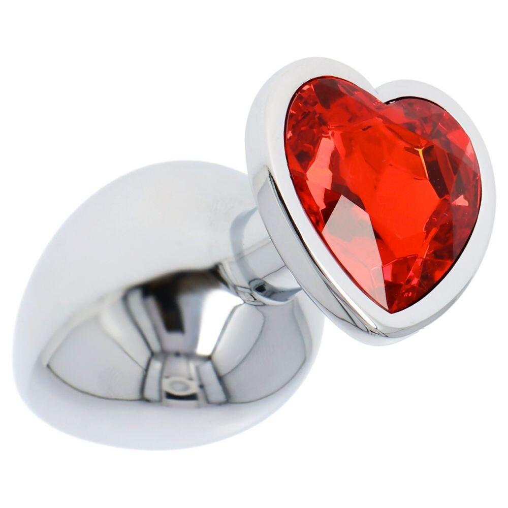 Plug Anale Heart Ø 4,4 cm thumbnail 5
