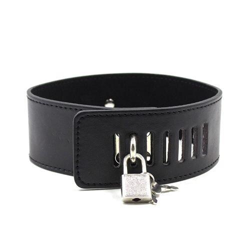 Collare Bondage con Morsetti Leash thumbnail 2