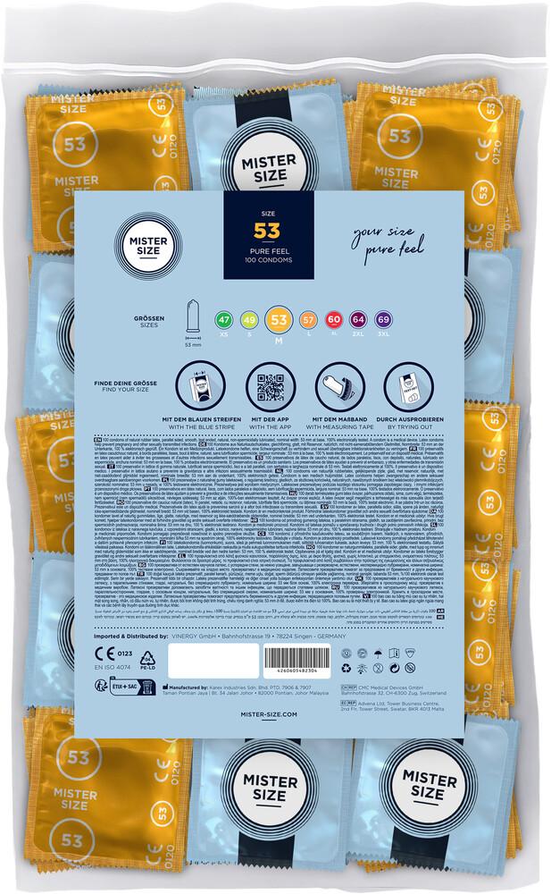 Preservativi Ultra Sottili 53 Mister Size thumbnail 2
