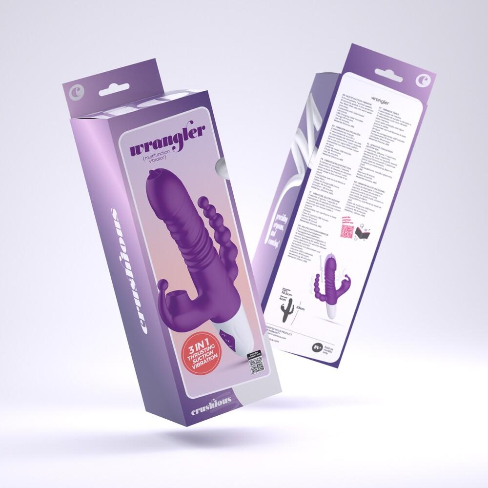 Vibratore Tripla Stimolazione Wrangler thumbnail 11