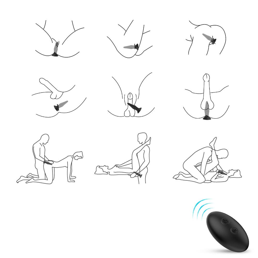 Plug Anale Old Manners Set thumbnail 2