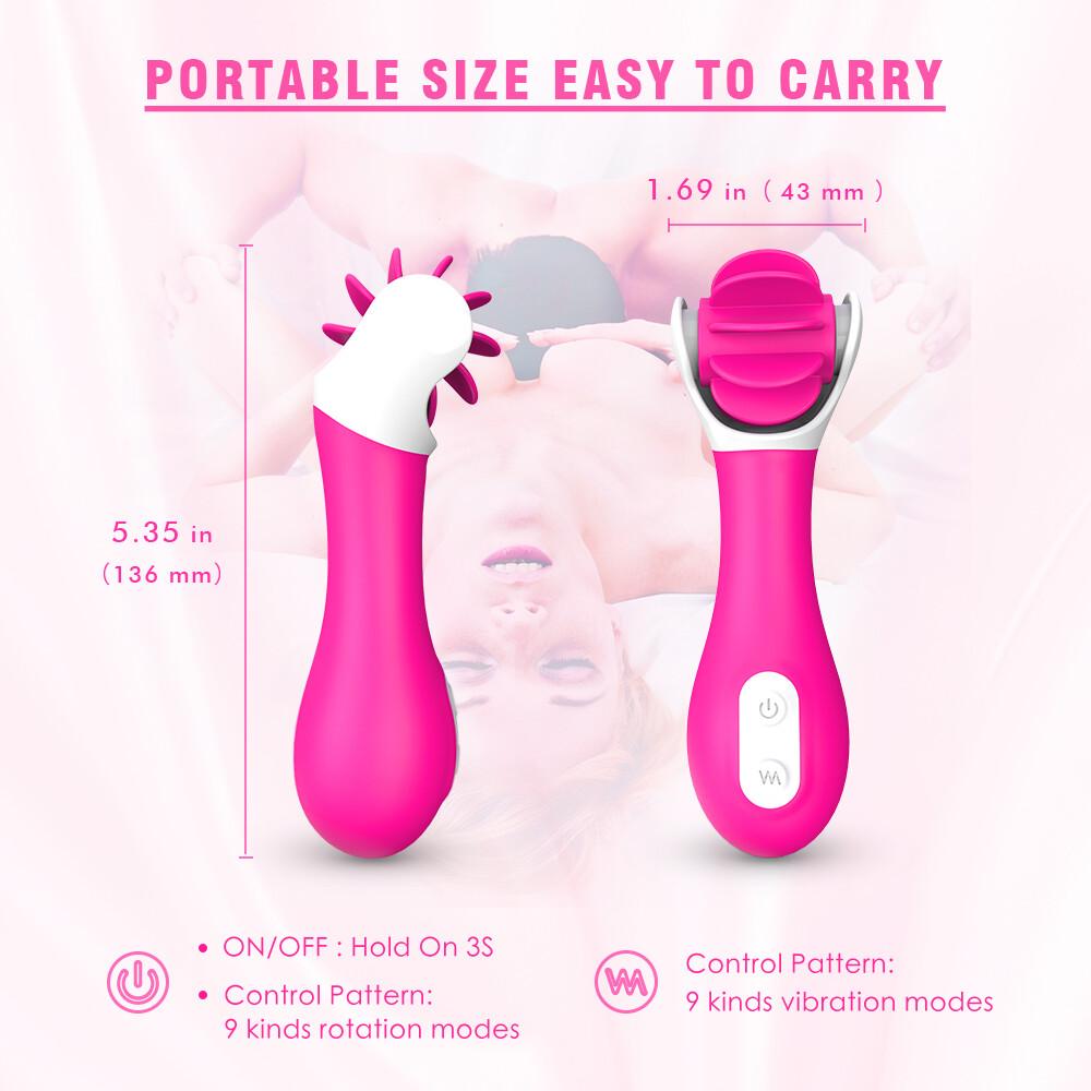 Vibratore Clitoride Crazy Tongue thumbnail 5