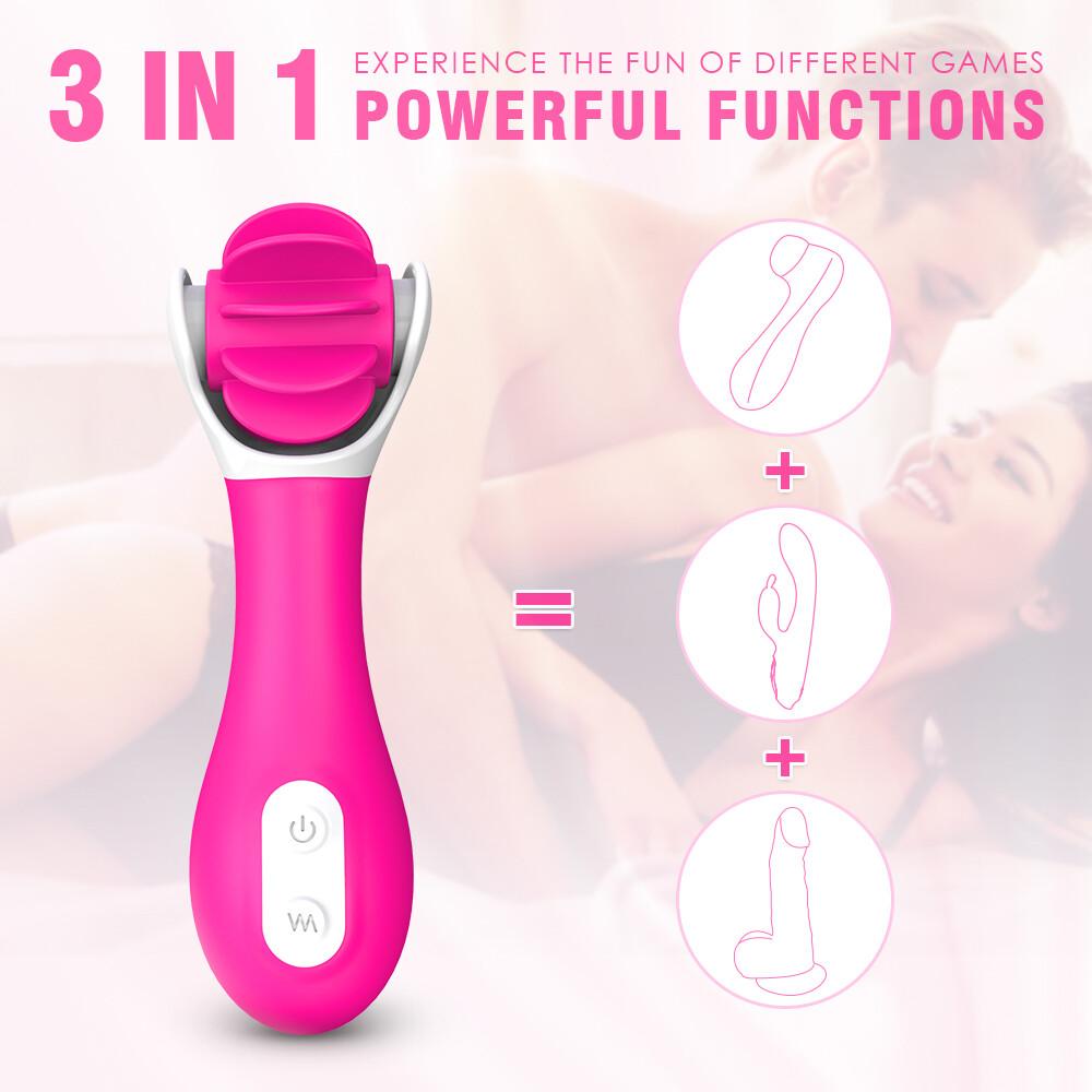 Vibratore Clitoride Crazy Tongue thumbnail 4
