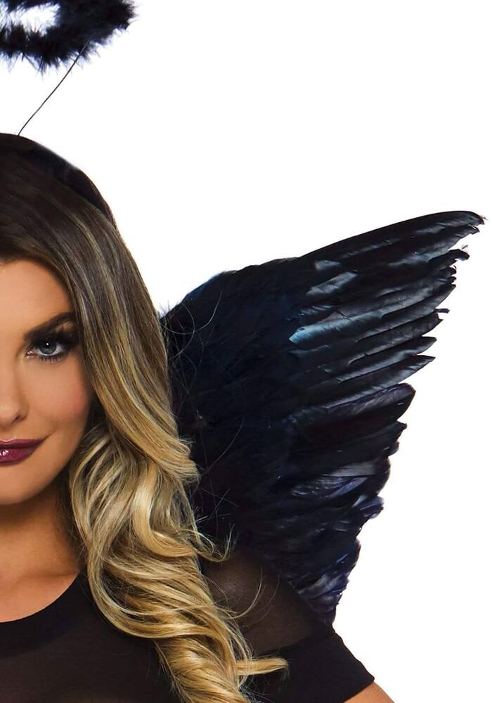 Accessori Angelo Sexy Wings and Halo Nero thumbnail 3