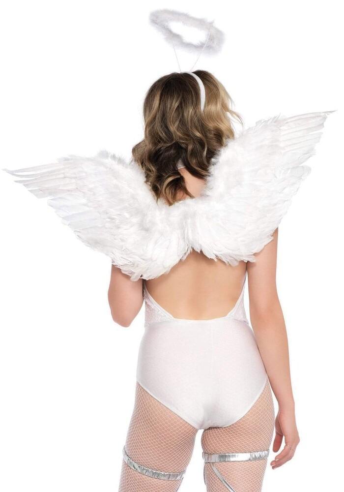 Accessori Angelo Sexy Wings and Halo Bianco thumbnail 2