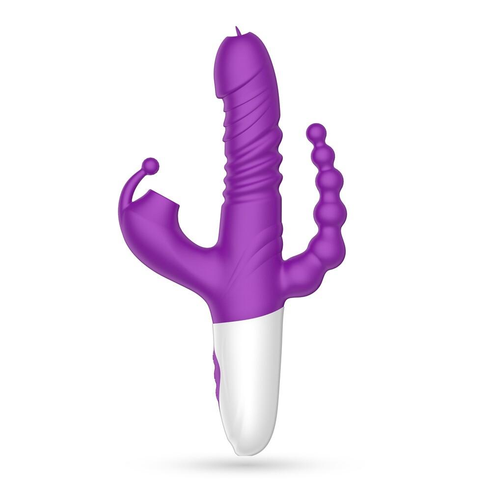 Vibratore Tripla Stimolazione Wrangler