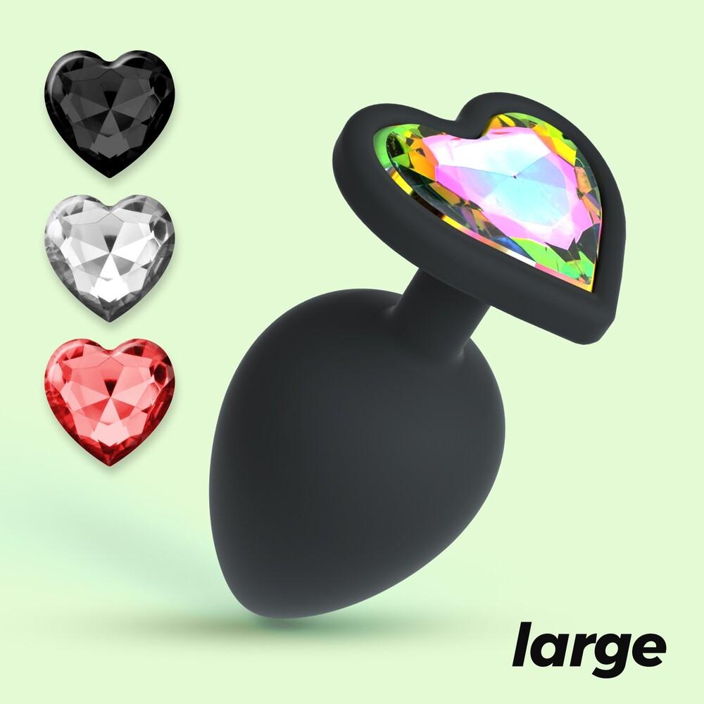 Plug Anale Cuore Ø 4,2 cm thumbnail 8