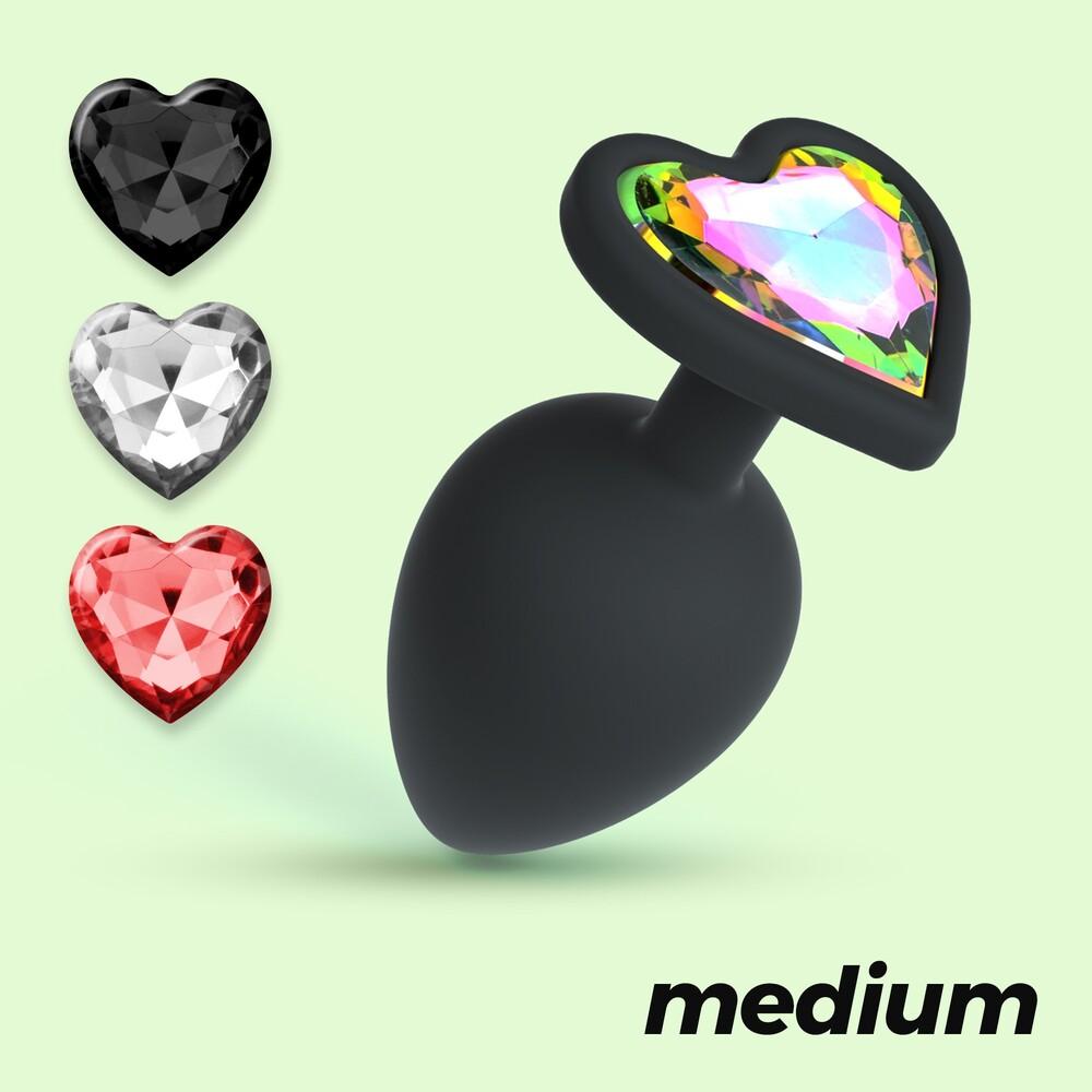 Plug Anale Cuore Ø 3,4 cm thumbnail 8