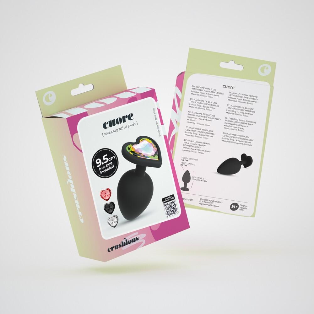 Plug Anale Cuore Ø 4,2 cm thumbnail 10