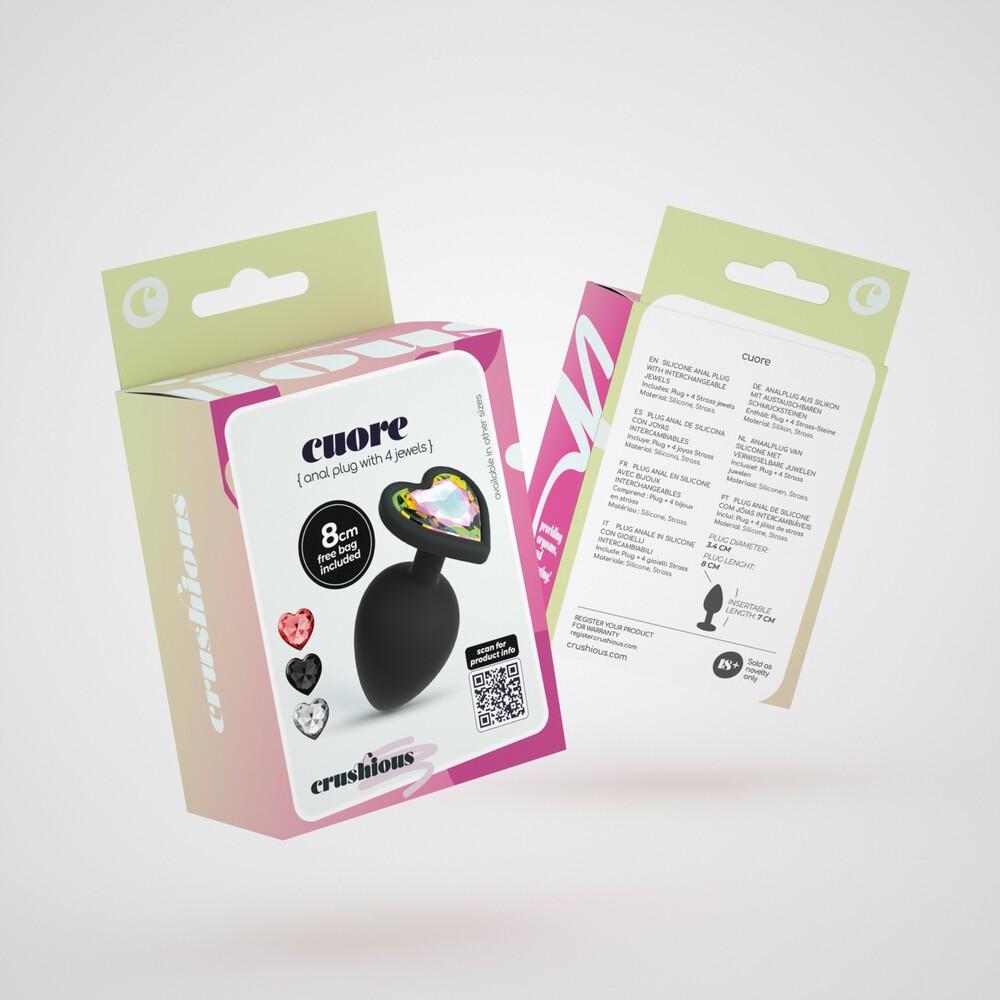 Plug Anale Cuore Ø 3,4 cm thumbnail 9
