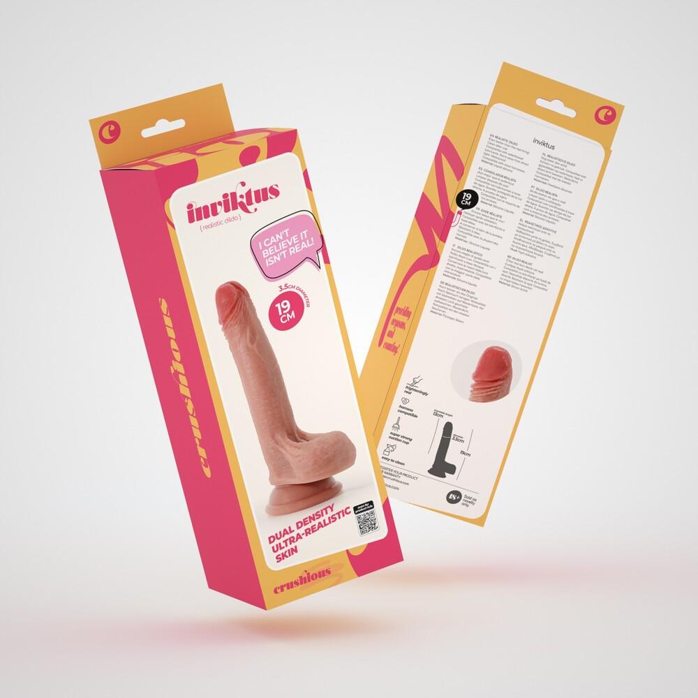 Dildo Realistico Inviktus 19 cm thumbnail 8