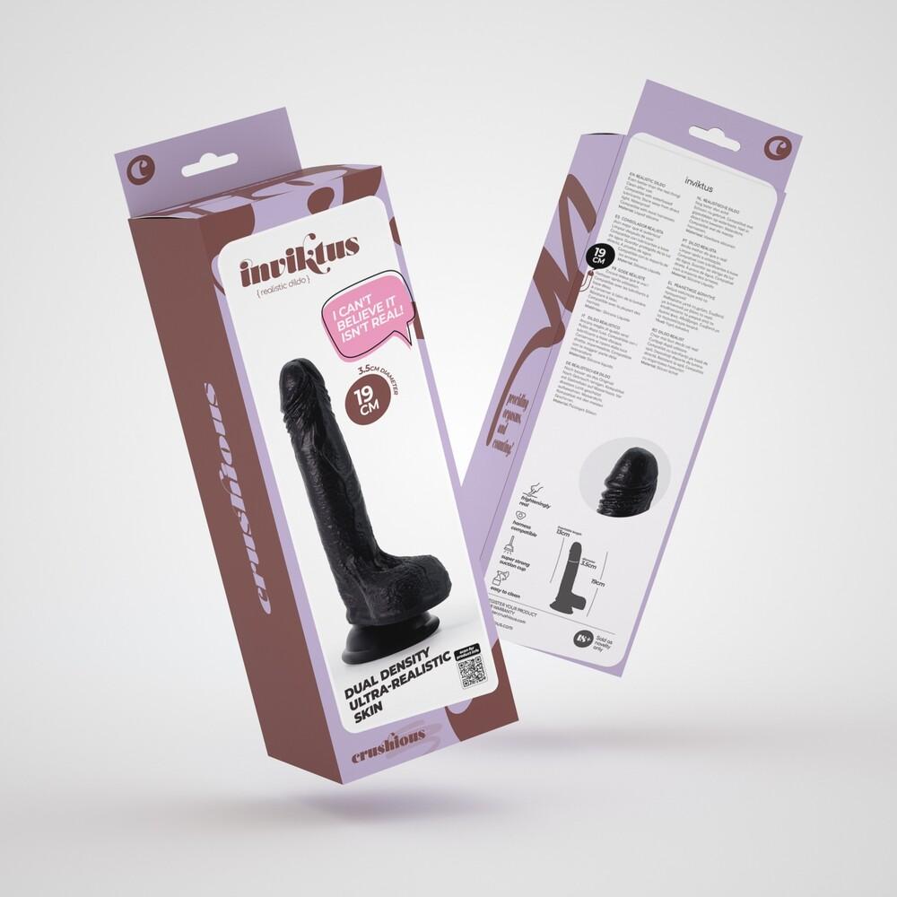 Dildo Realistico Inviktus 19 cm thumbnail 8