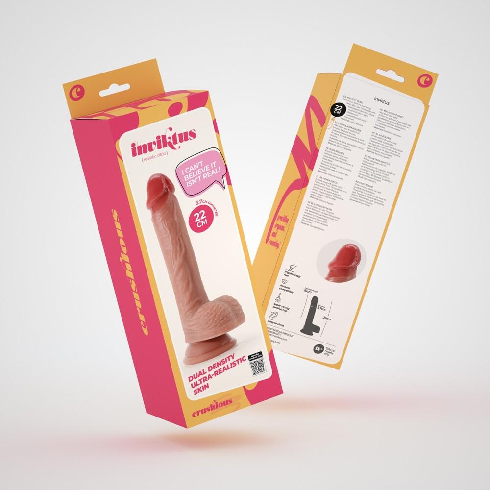 Dildo Realistico Inviktus 22 cm thumbnail 8