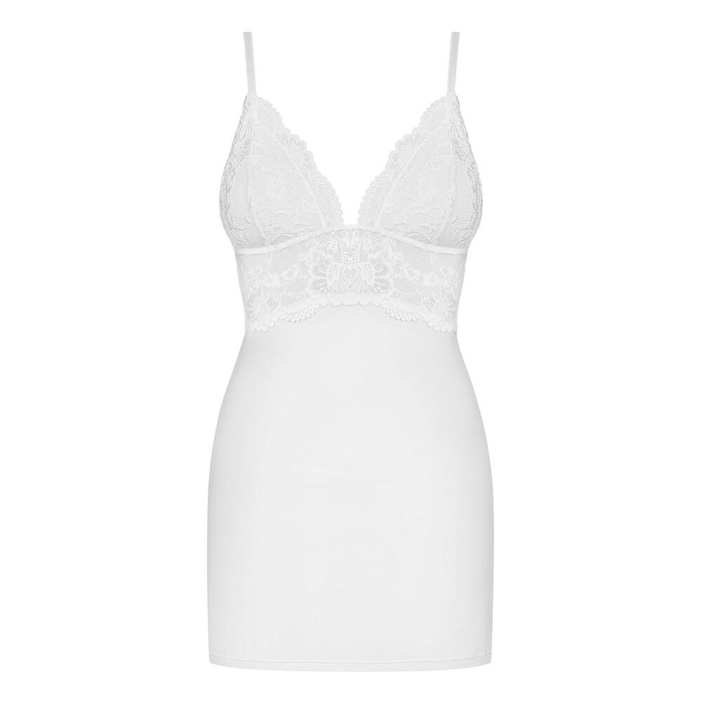 Baby Doll e Perizoma Sexy Dream Bianco thumbnail 2