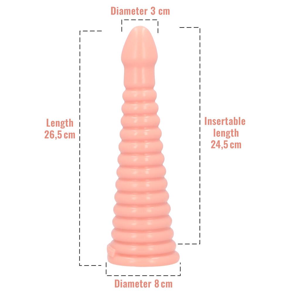 Plug Anale Extreme Tito 26,5 cm thumbnail 3