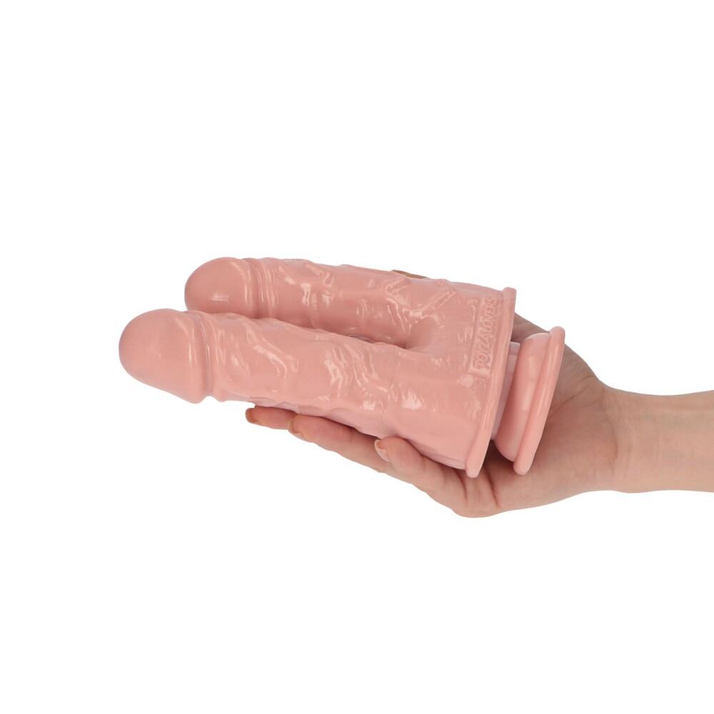 Dildo Doppio Caino e Abele 17,5 cm thumbnail 2
