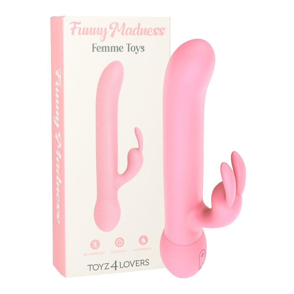 Vibratore Rabbit Funny Madness thumbnail 6