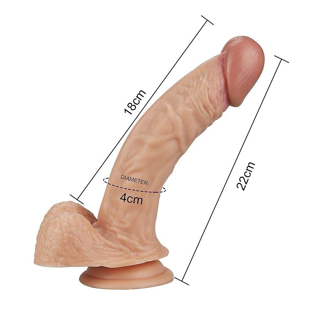 Dildo Realistico Extreme 21,5 cm thumbnail 4