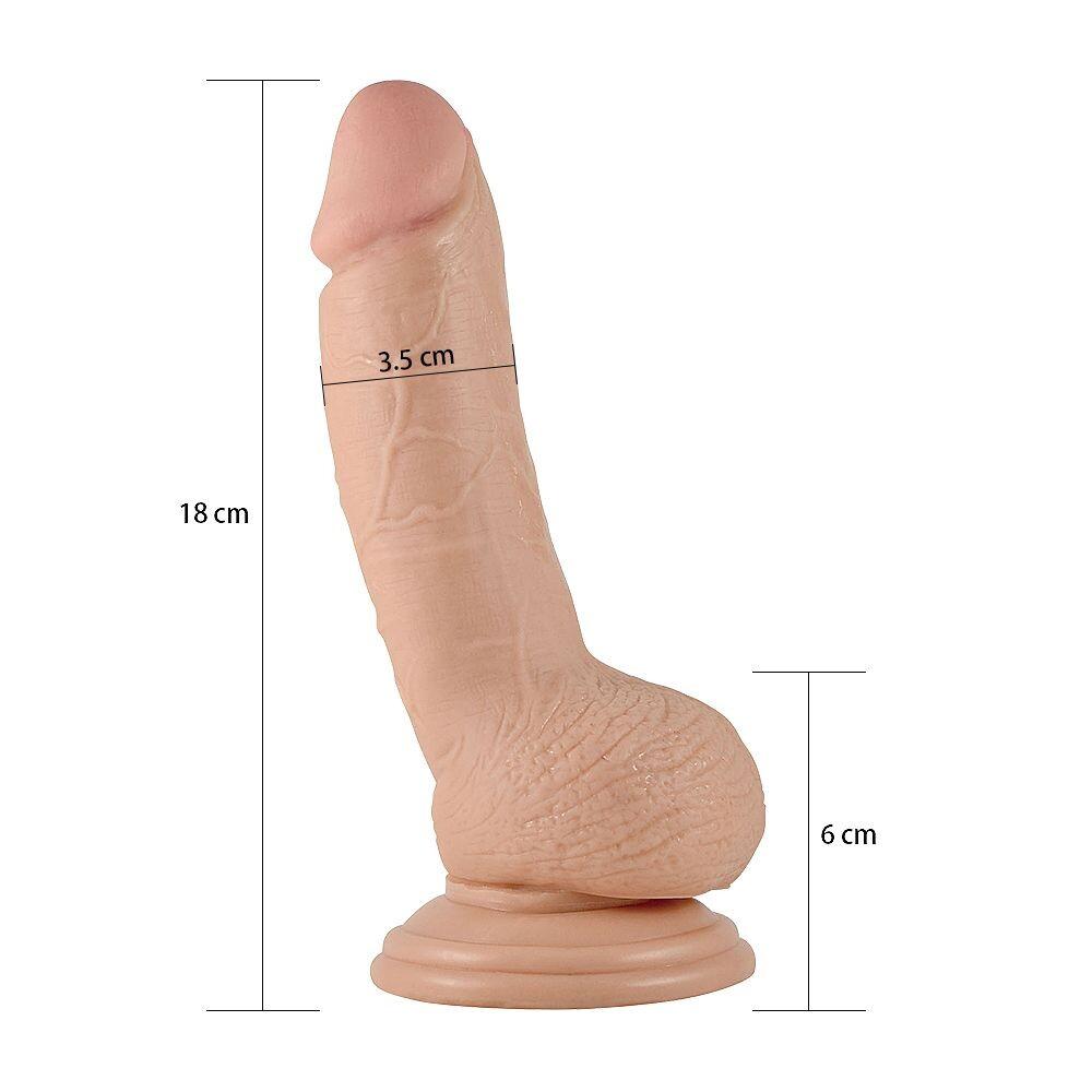 Dildo Realistico Extreme 18 cm thumbnail 4