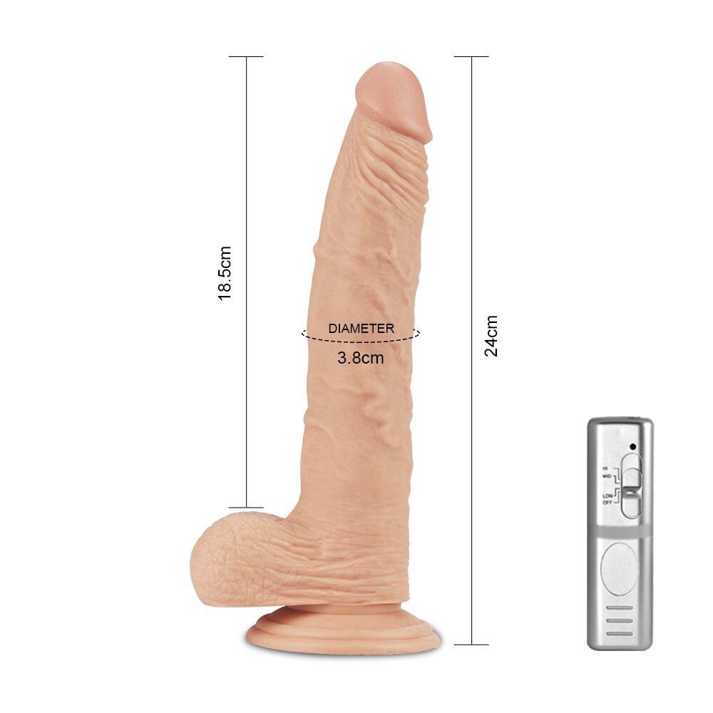 Vibratore Realistico Extreme 24 cm thumbnail 3