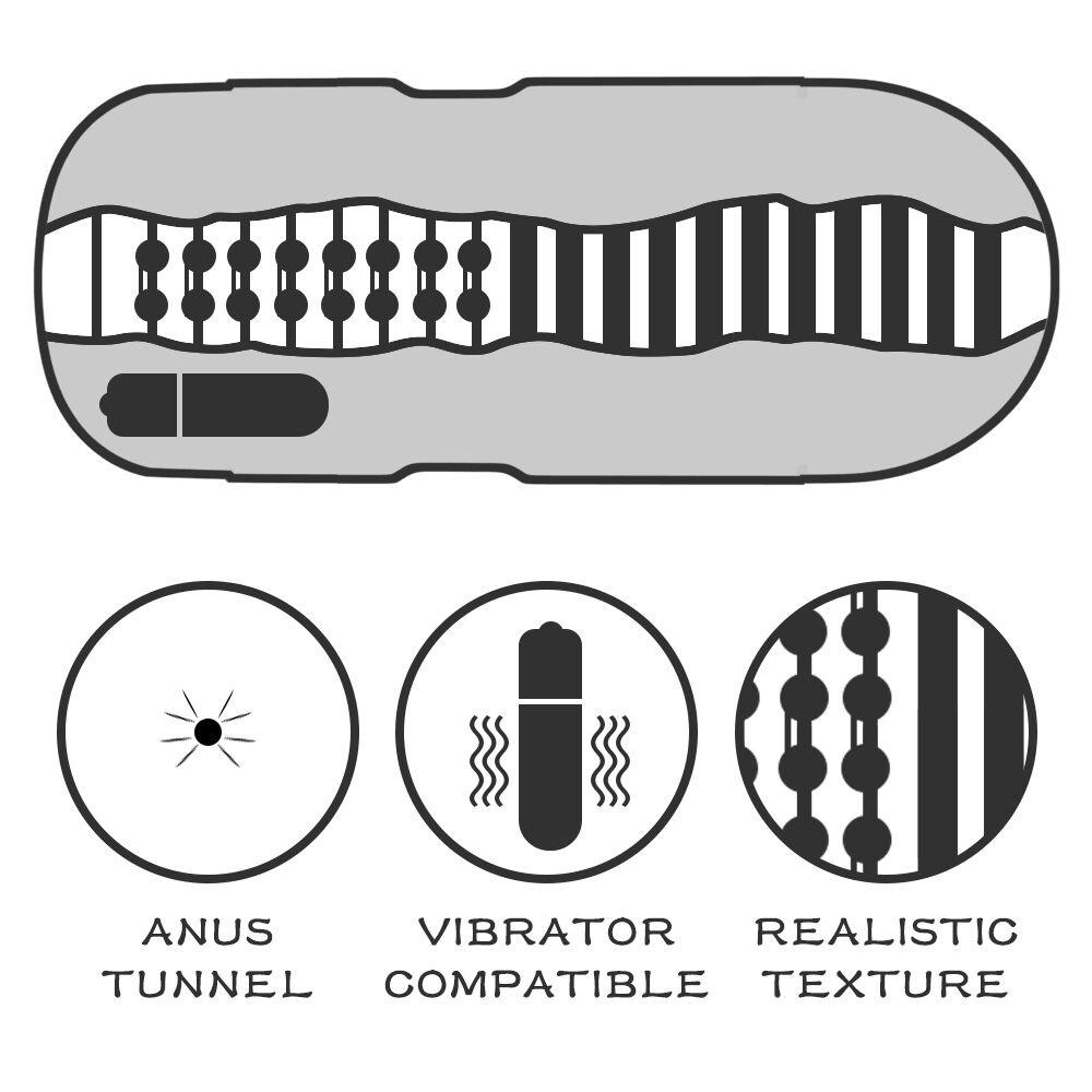 Masturbatore Sexy Anus Vibro thumbnail 2