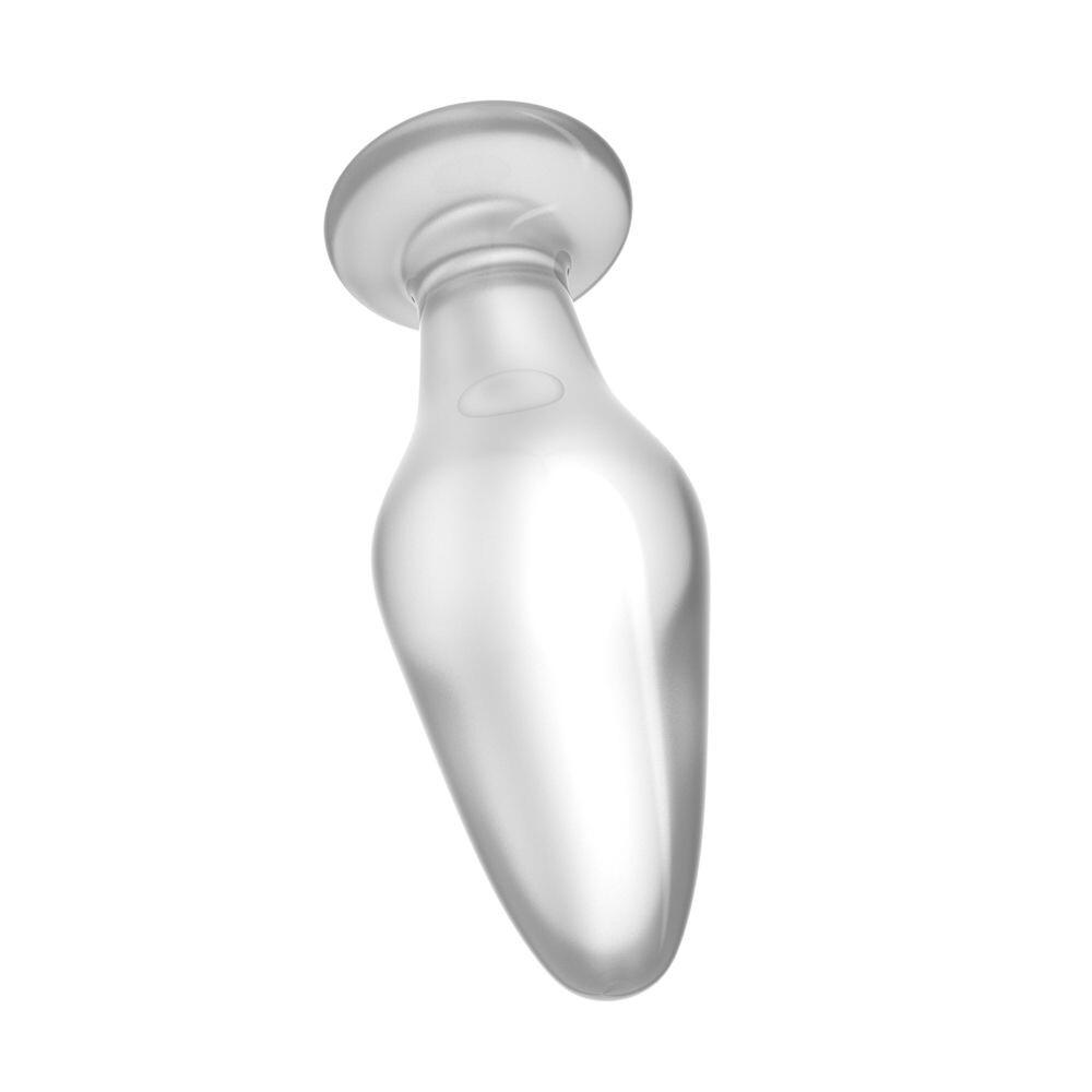 Plug Anale Glass Clear Love thumbnail 5
