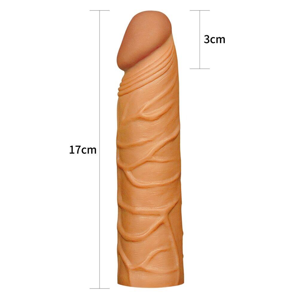 Guaina e Prolunga Pene Spice It 17 cm thumbnail 3
