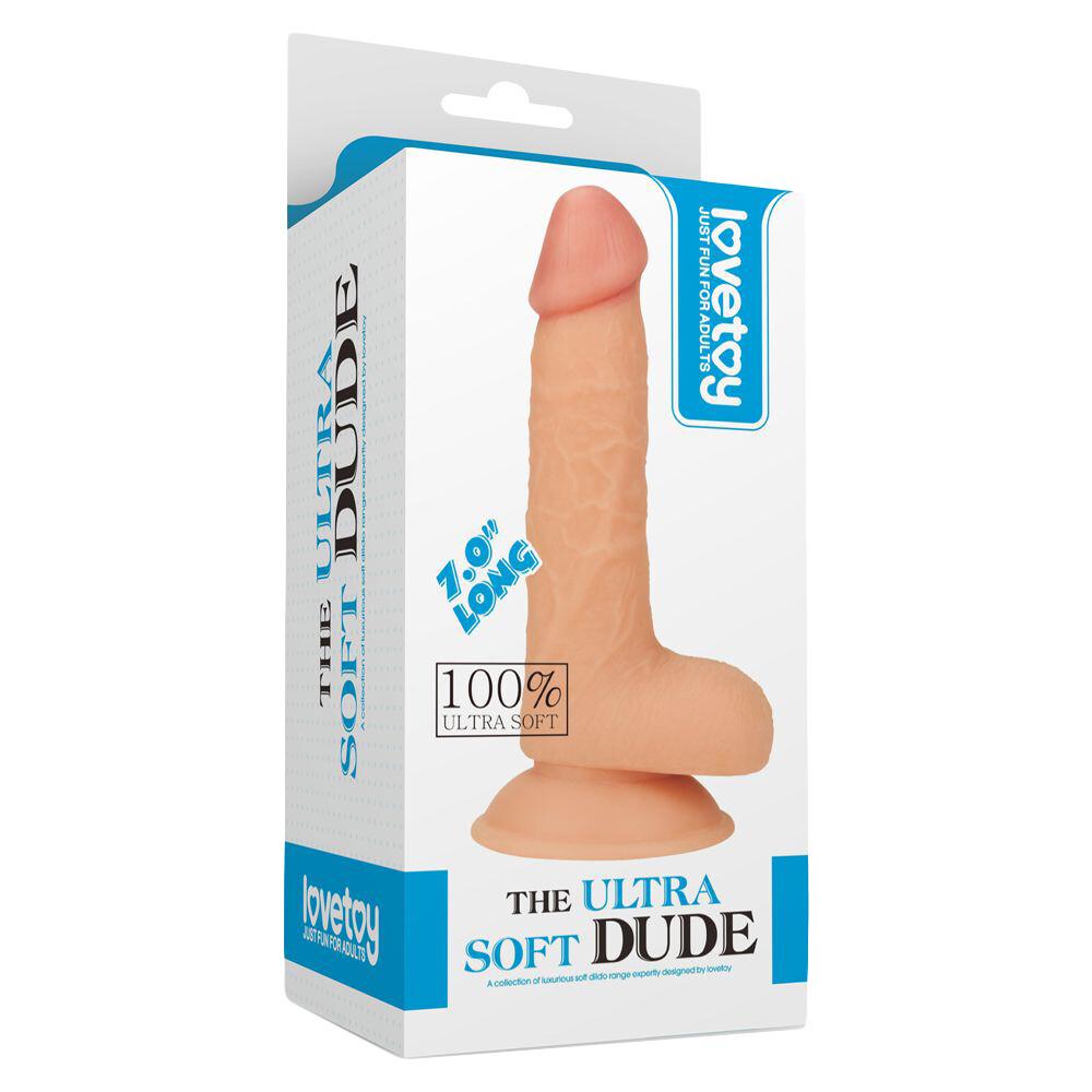 Dildo Realistico Ultra Soft Ronan 18 cm thumbnail 5