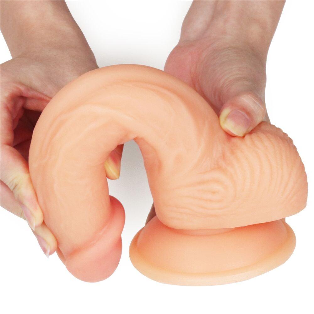 Dildo Realistico Ultra Soft Seth 20 cm thumbnail 2