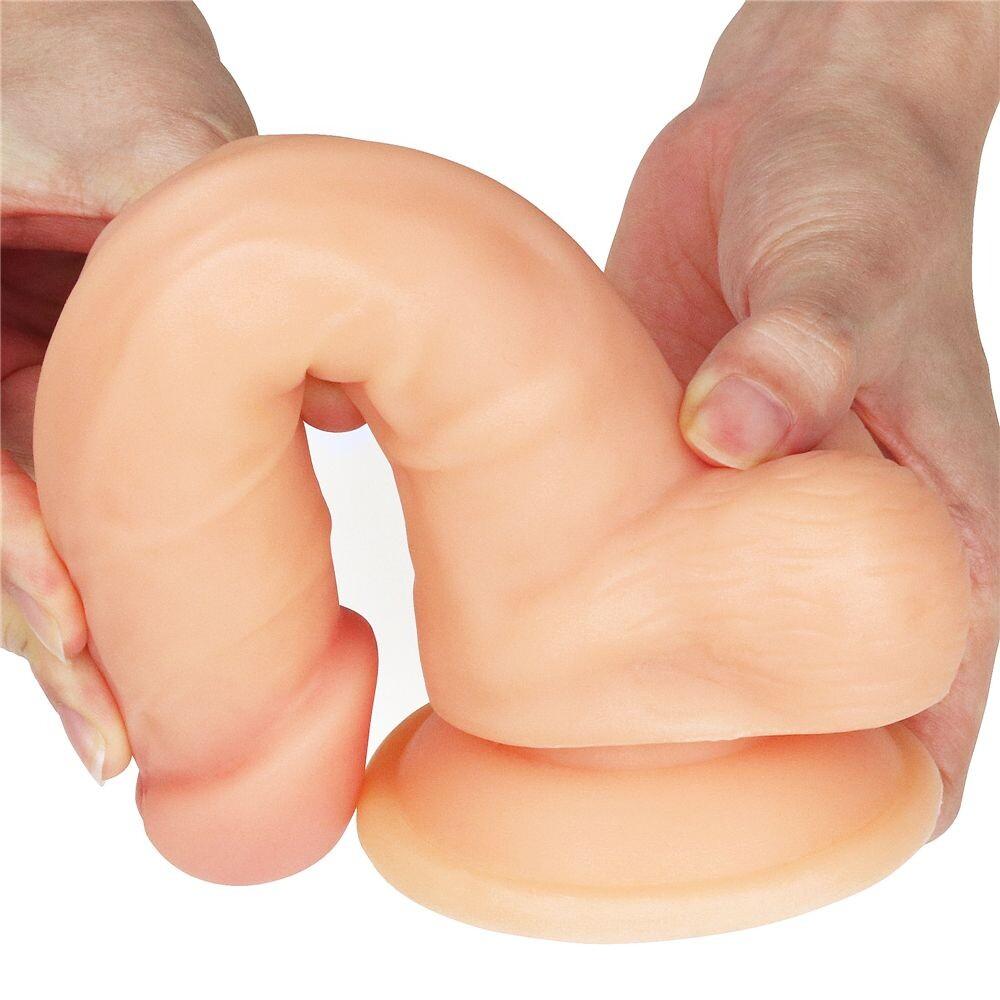 Dildo Realistico Ultra Soft Raul 20 cm thumbnail 2