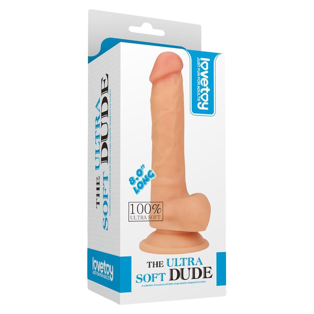 Dildo Realistico Ultra Soft Raul 20 cm thumbnail 5