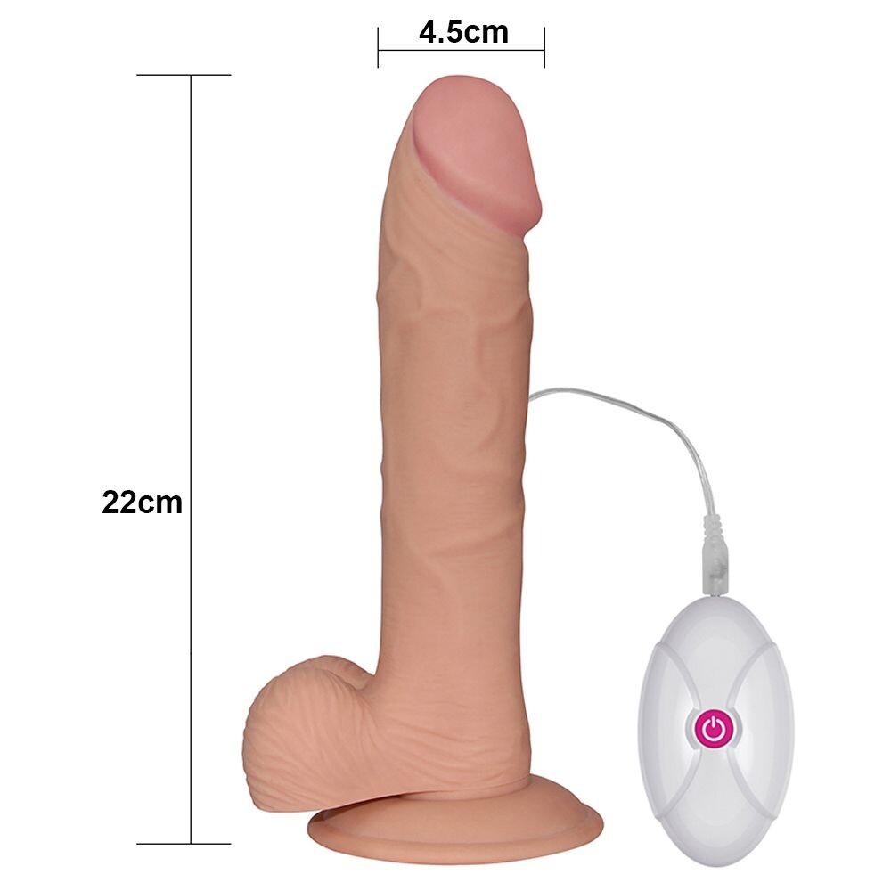 Vibratore Realistico Ultra Vibe Zayn 22 cm thumbnail 4
